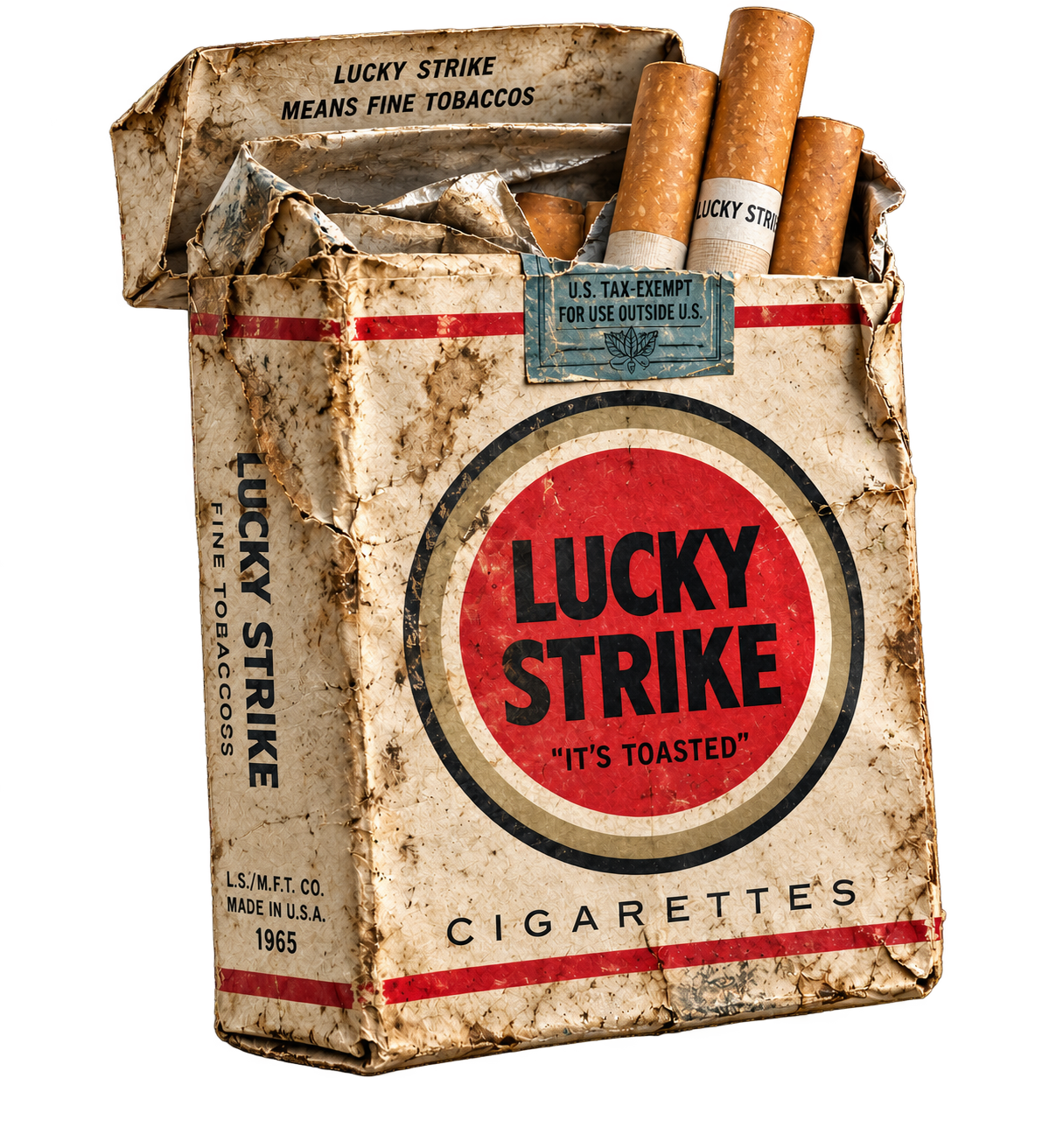 Lucky Strike cigarette pack